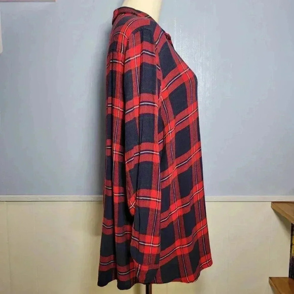 Final Price / Last Chance Item Primark Size 12 Red Blue Plaid - Picture 5 of 10